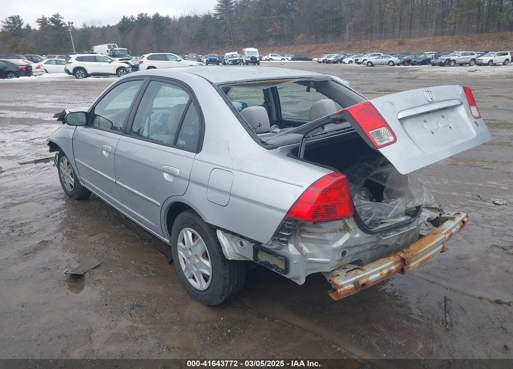 2003 HONDA CIVIC LX VIN: 2HGES165X3H600695