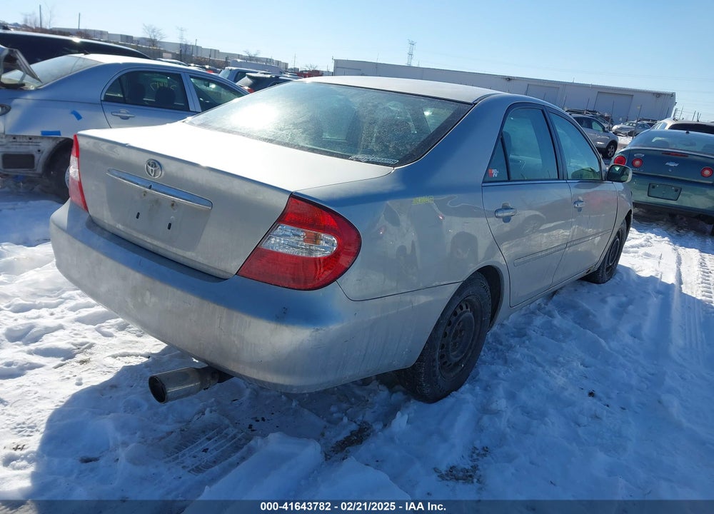 2002 TOYOTA CAMRY LE VIN: 4T1BE32K12U538711