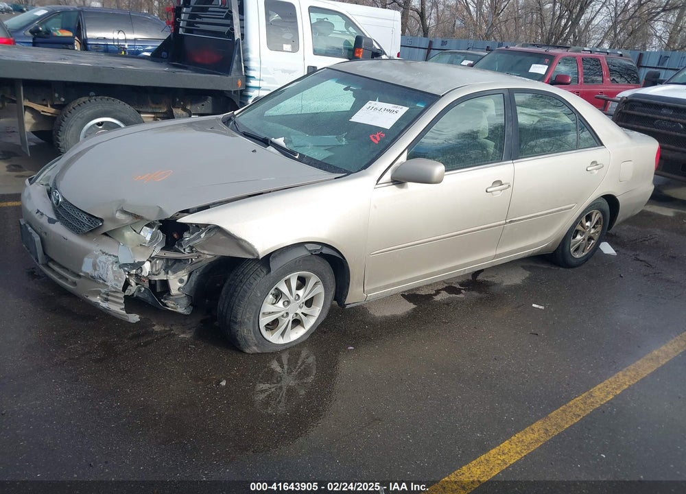2004 TOYOTA CAMRY VIN: 4T1BF32K04U588709