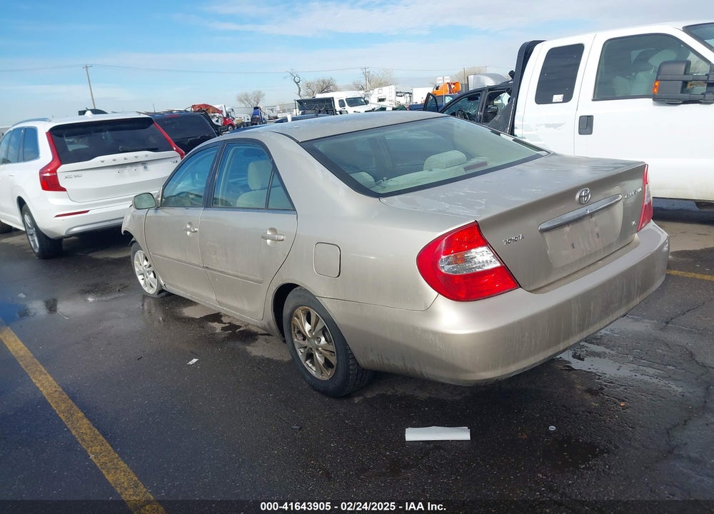 2004 TOYOTA CAMRY VIN: 4T1BF32K04U588709