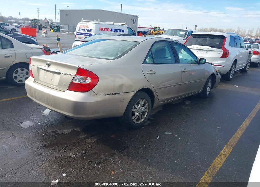 2004 TOYOTA CAMRY VIN: 4T1BF32K04U588709