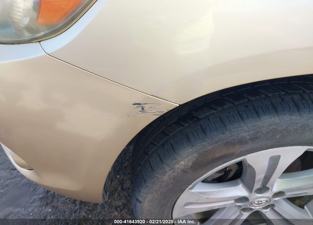 2008 TOYOTA HIGHLANDER SPORT VIN: JTEES43A582008344
