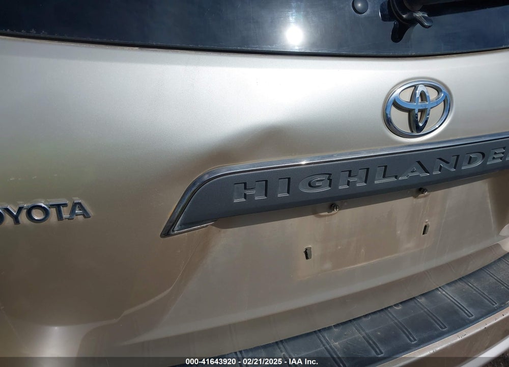 2008 TOYOTA HIGHLANDER SPORT VIN: JTEES43A582008344