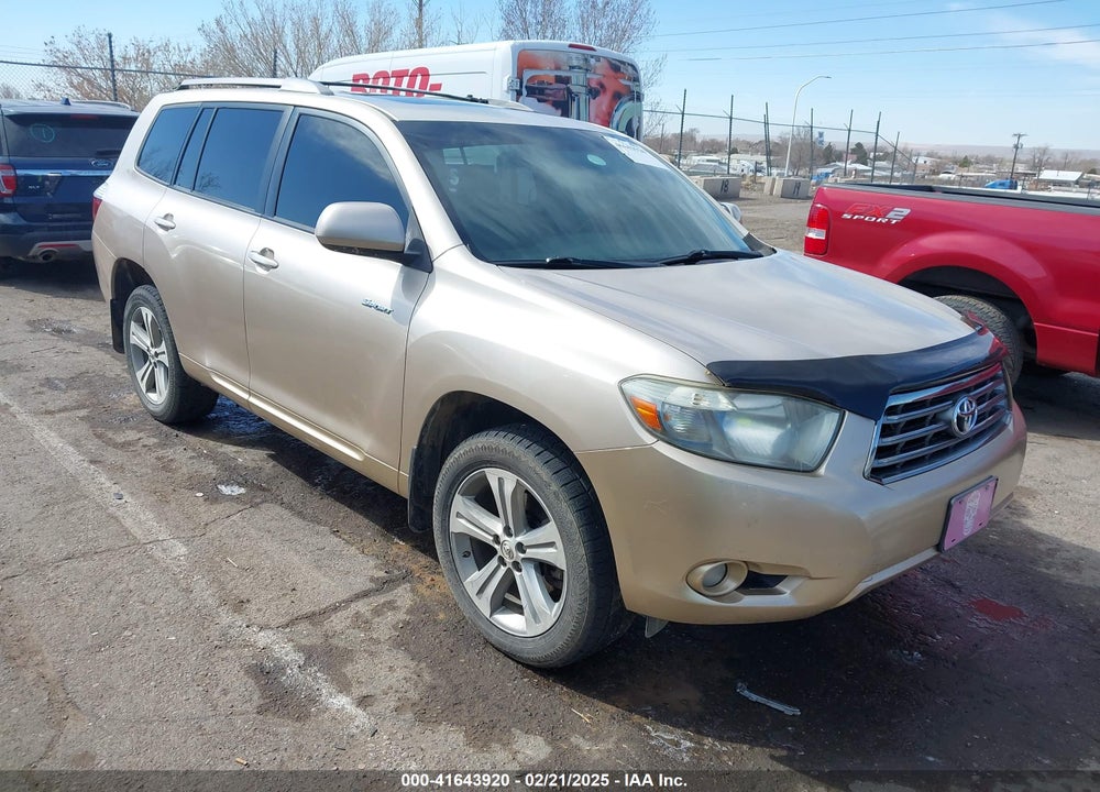 2008 TOYOTA HIGHLANDER SPORT VIN: JTEES43A582008344