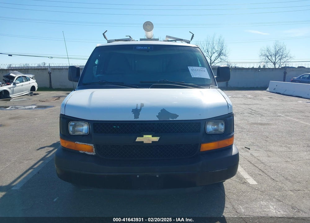 2013 CHEVROLET EXPRESS 3500 WORK VAN VIN: 1GCZGUCG0D1102434