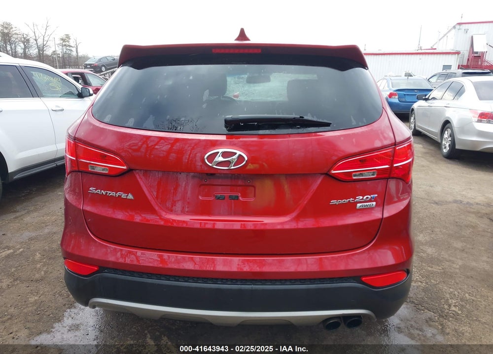 2013 HYUNDAI SANTA FE VIN: 5XYZWDLA3DG054121