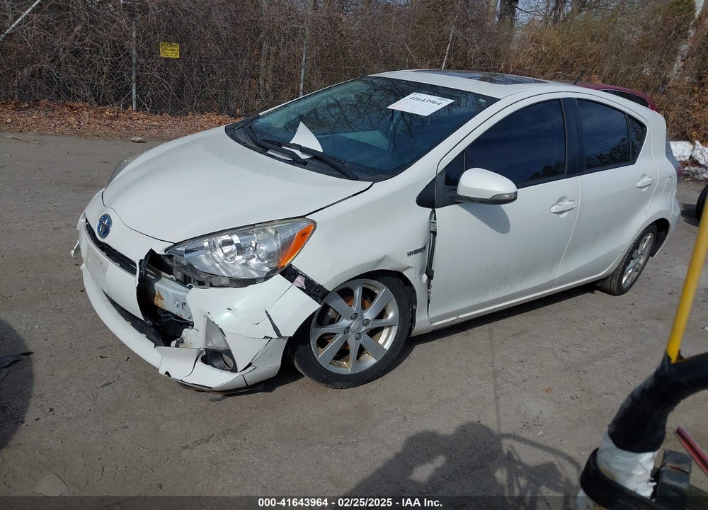 2012 TOYOTA PRIUS C FOUR VIN: JTDKDTB34C1027187