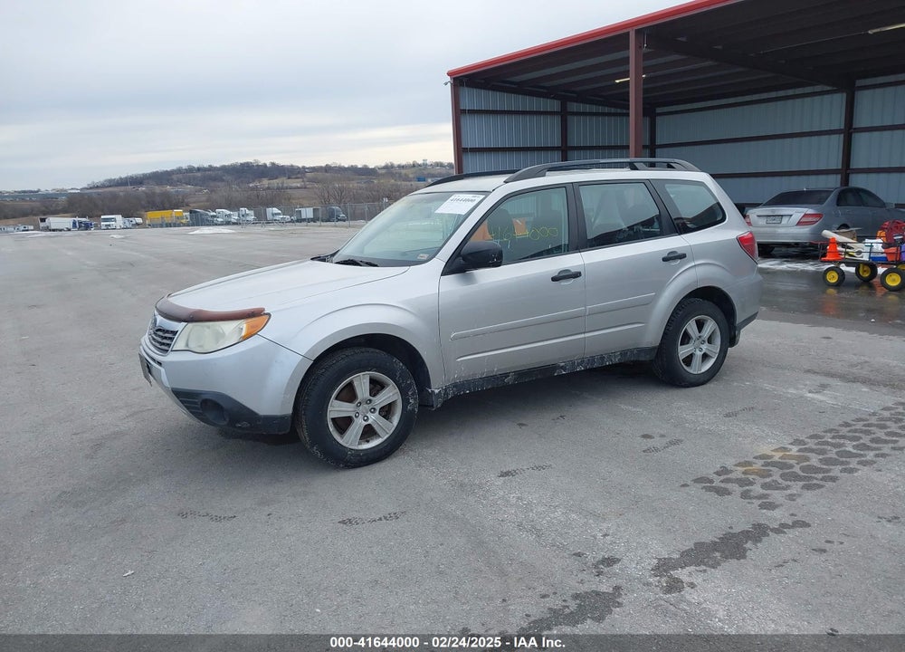 2010 SUBARU FORESTER 2.5X VIN: JF2SH6BC3AH916882