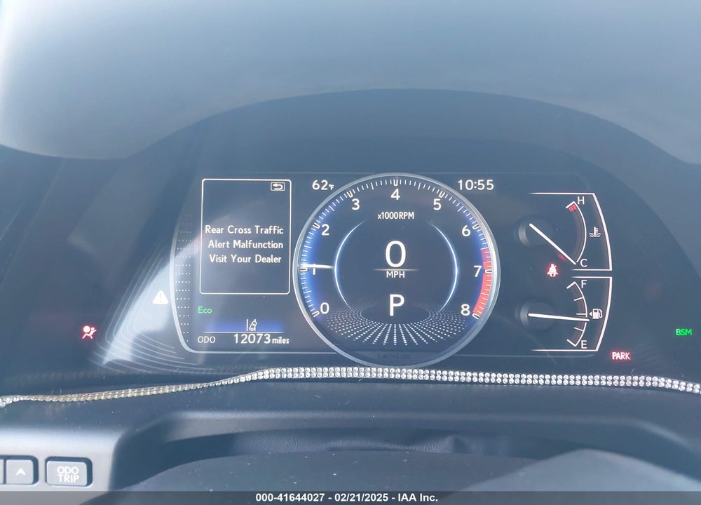2022 LEXUS ES VIN: 58ADZ1B12NU123127