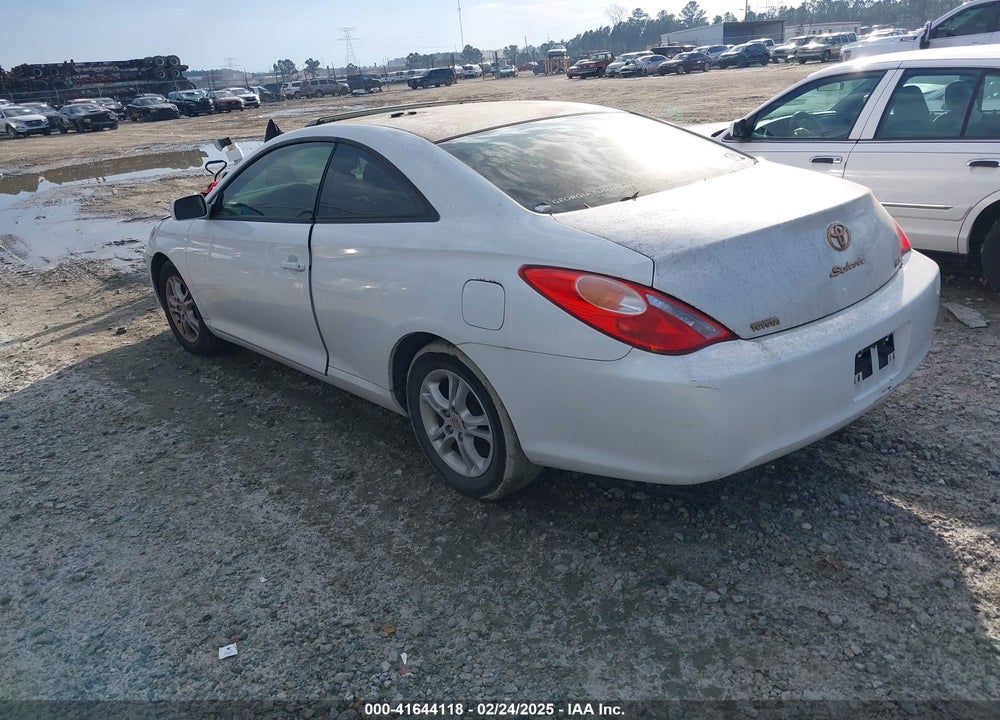 2004 TOYOTA CAMRY SOLARA SLE VIN: 4T1CE38P34U808354