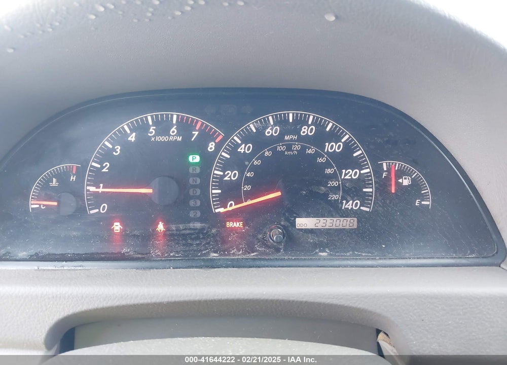 2006 TOYOTA CAMRY LE VIN: 4T1BE32K86U695948