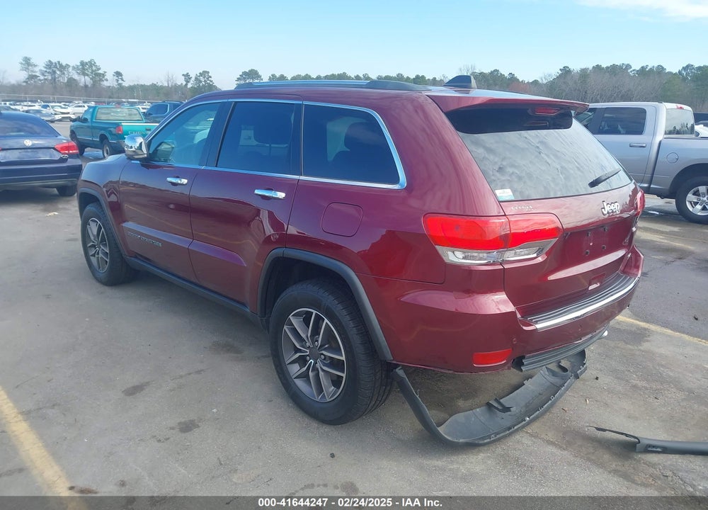 2019 JEEP GRAND CHEROKEE LIMITED 4X2 VIN: 1C4RJEBG2KC776210