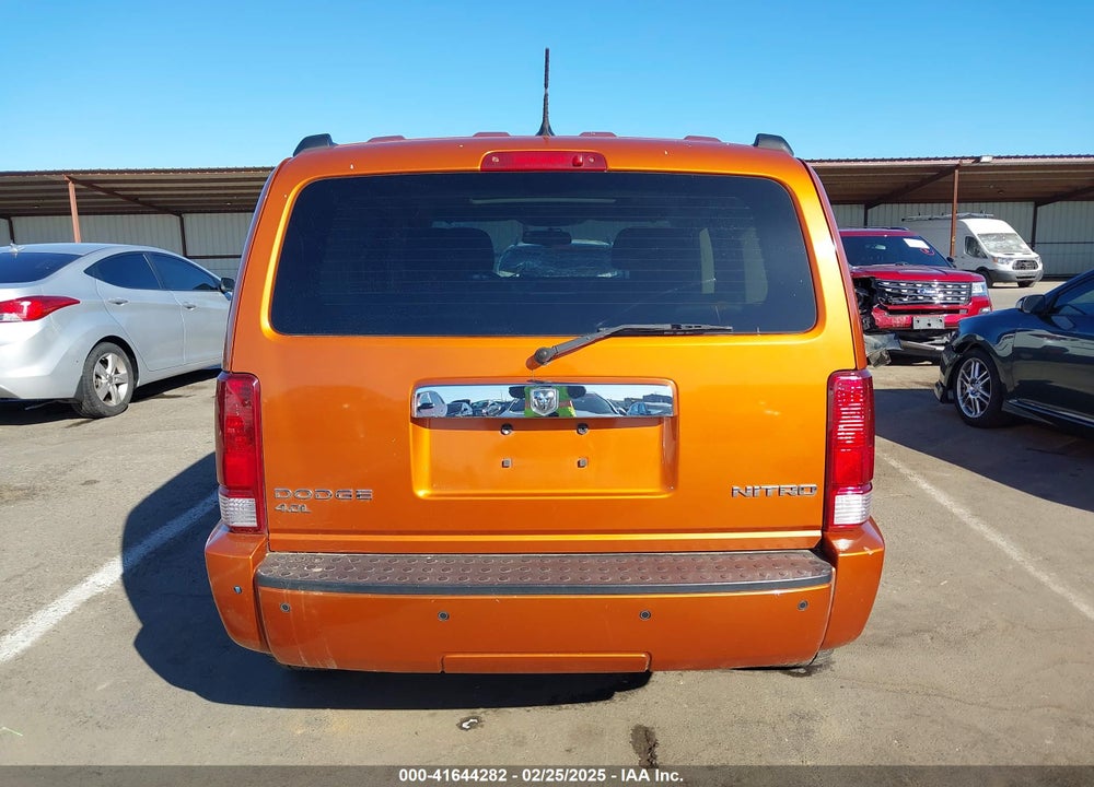 2011 DODGE NITRO SHOCK VIN: 1D4PU7GX4BW578961