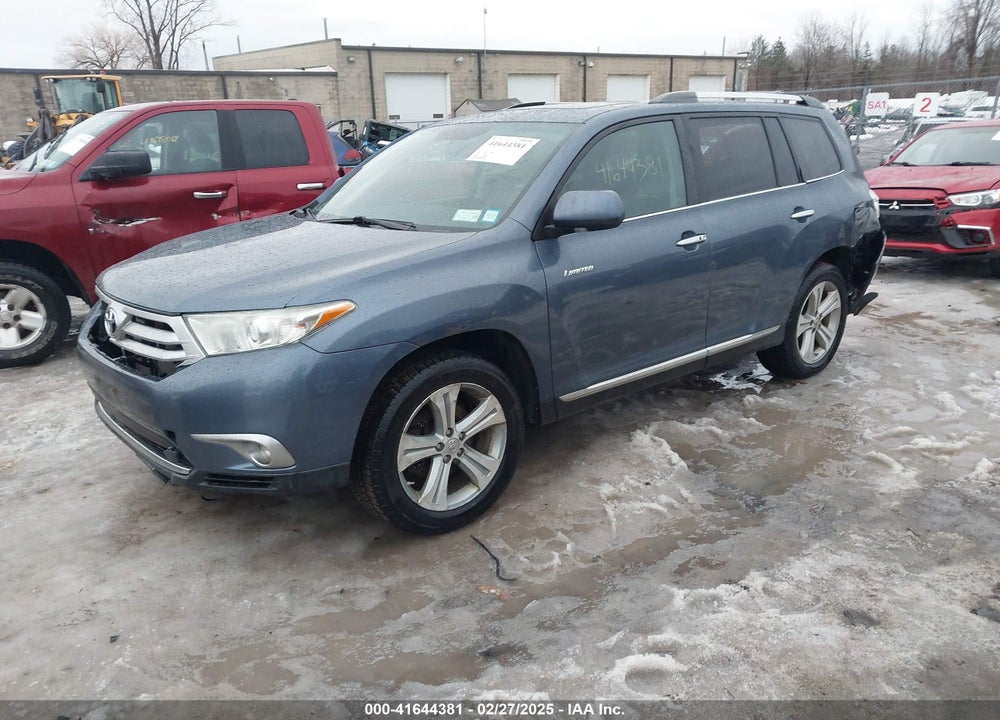 2012 TOYOTA HIGHLANDER LIMITED V6 VIN: 5TDDK3EH9CS161654