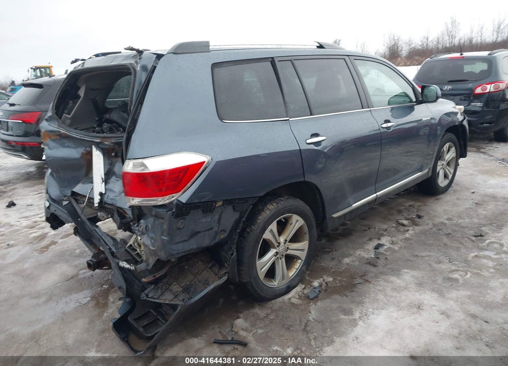 2012 TOYOTA HIGHLANDER LIMITED V6 VIN: 5TDDK3EH9CS161654