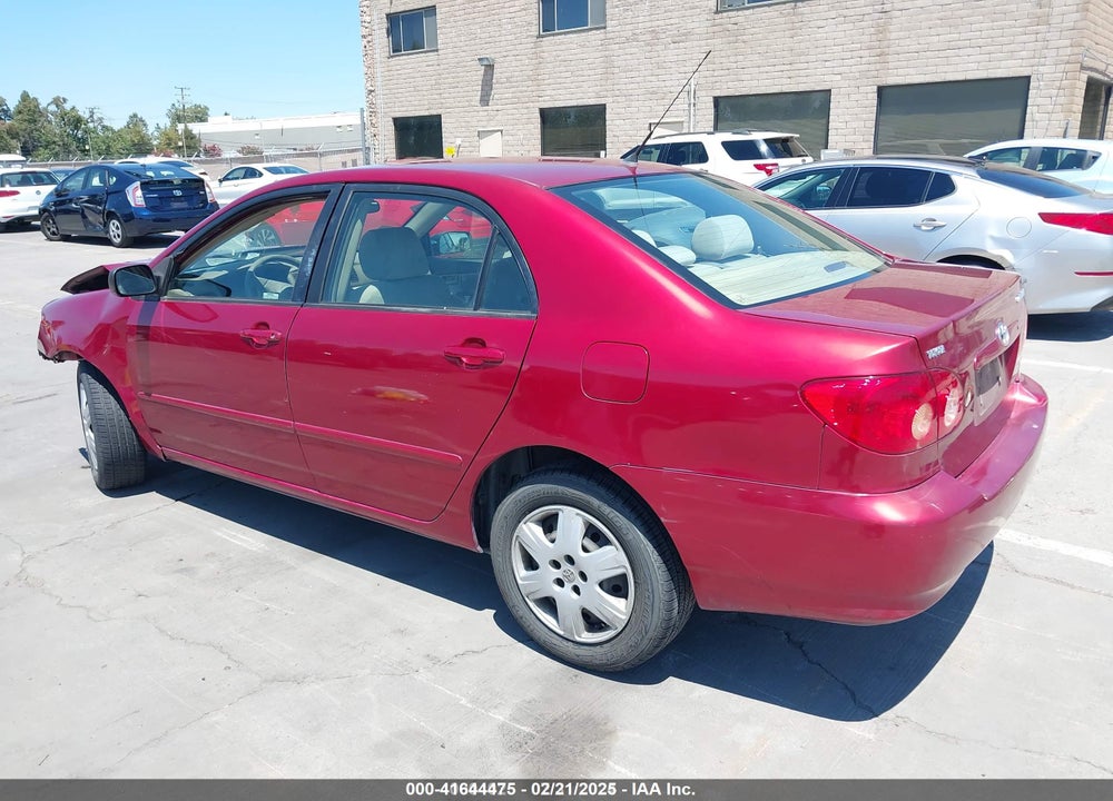 2005 TOYOTA COROLLA LE VIN: 1NXBR32E75Z450118
