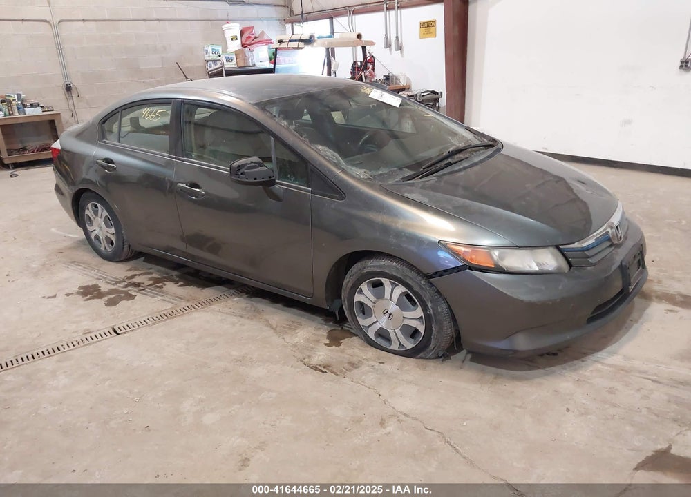 2012 HONDA CIVIC HYBRID VIN: JHMFB4F25CS009868