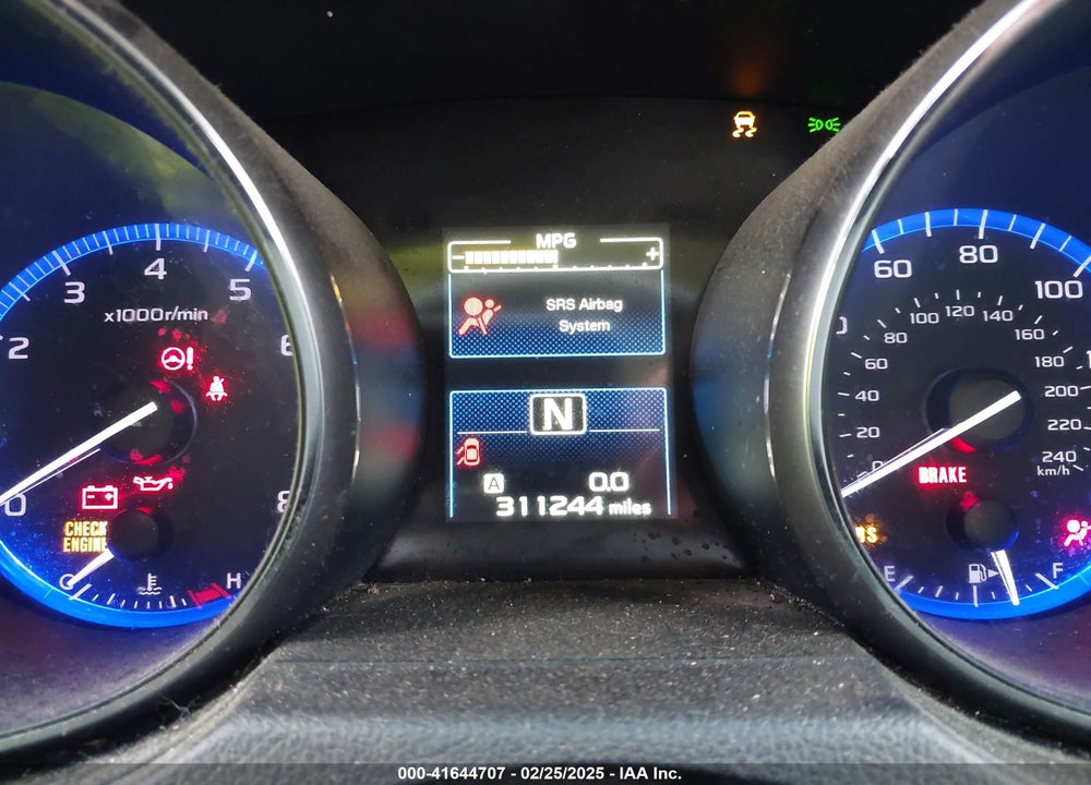 2015 SUBARU LEGACY VIN: 4S3BNBJ61F3058974