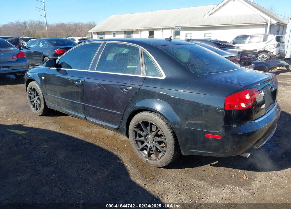 2008 AUDI A4 VIN: WAUDF78EX8A022339