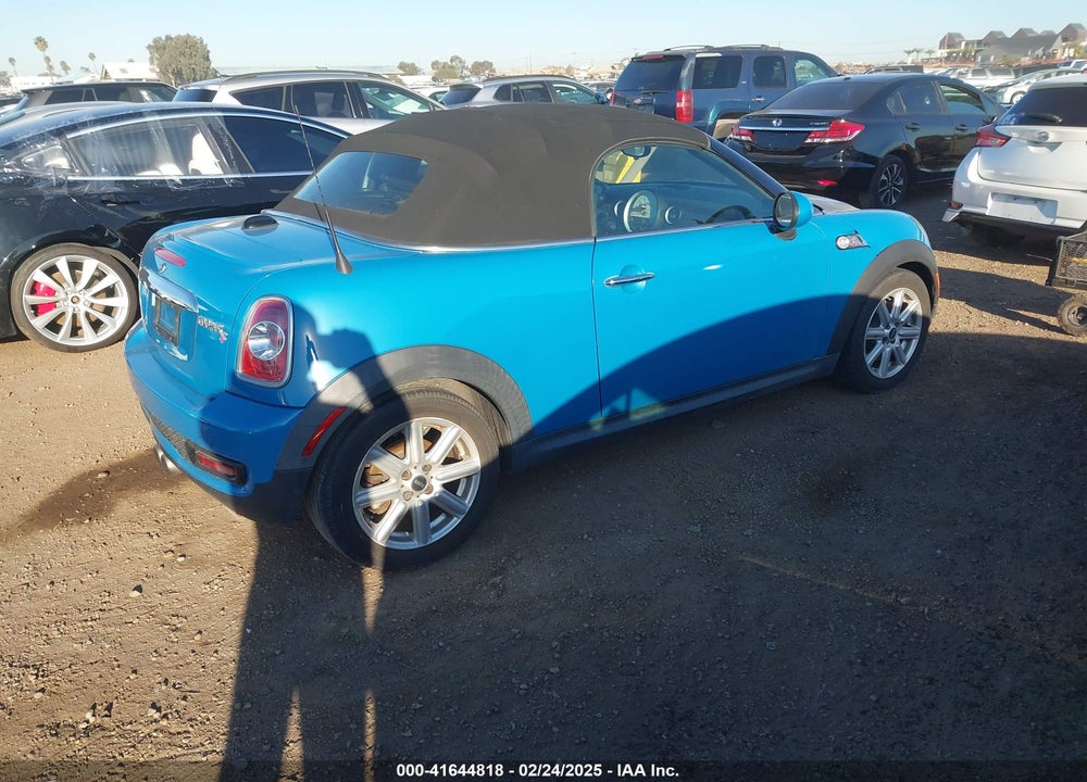 2013 MINI COOPER ROADSTER VIN: WMWSY3C58DT565849