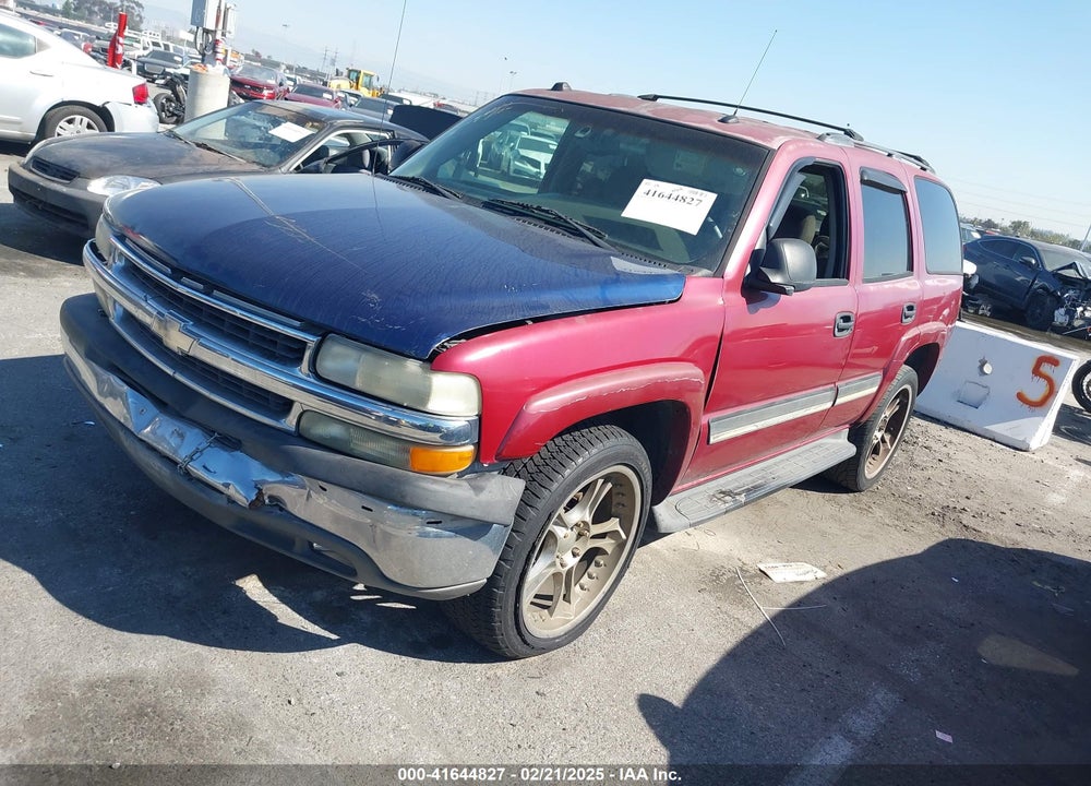2005 CHEVROLET TAHOE LS VIN: 1GNEC13V85R255385