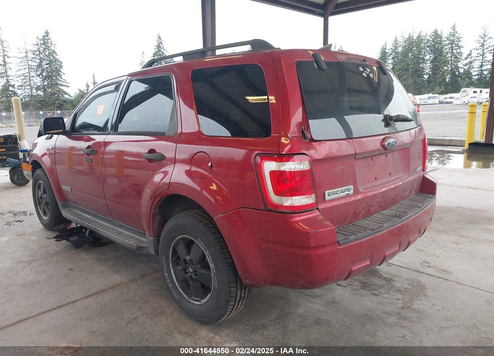 2008 FORD ESCAPE XLT VIN: 1FMCU93138KB13267