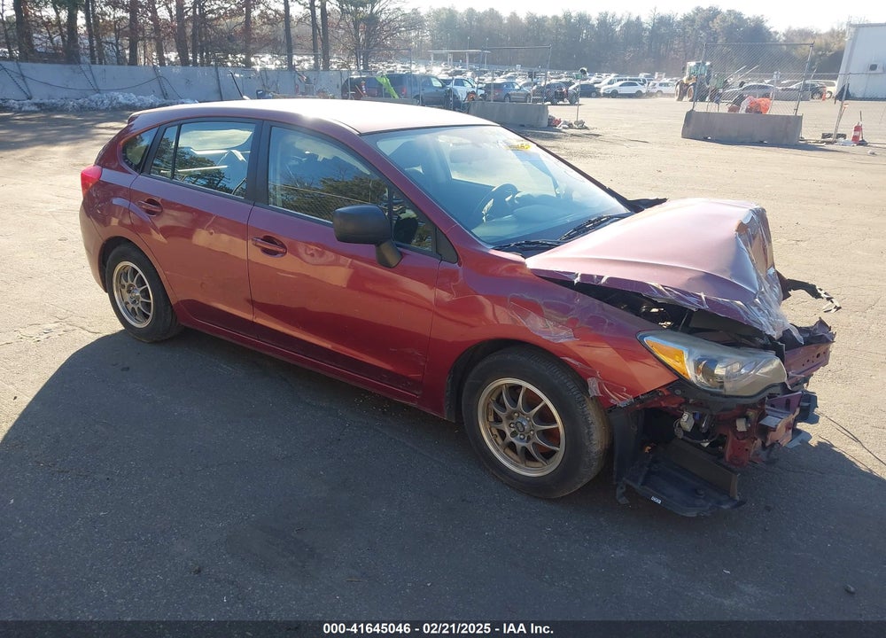 2014 SUBARU IMPREZA 2.0I VIN: JF1GPAA6XEH323800