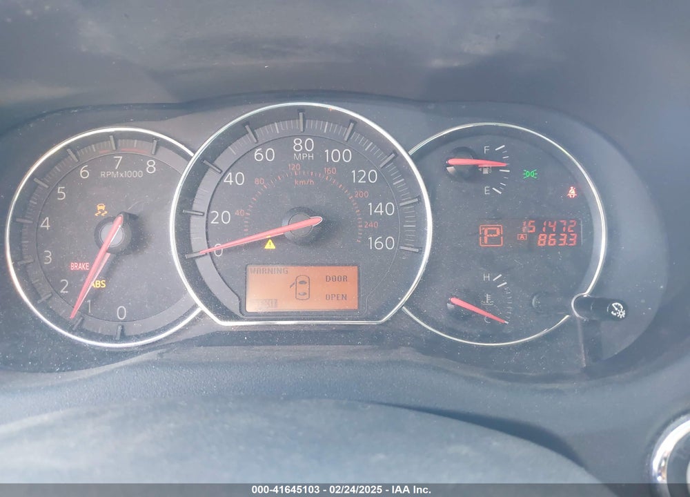 2011 NISSAN MAXIMA VIN: 1N4AA5AP7BC852699