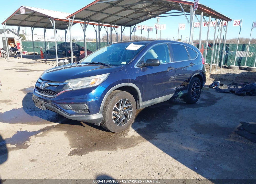 2016 HONDA CR-V SE VIN: 2HKRM4H45GH707165