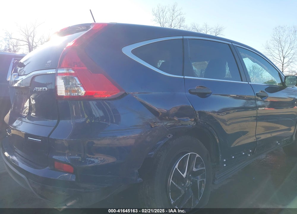 2016 HONDA CR-V SE VIN: 2HKRM4H45GH707165