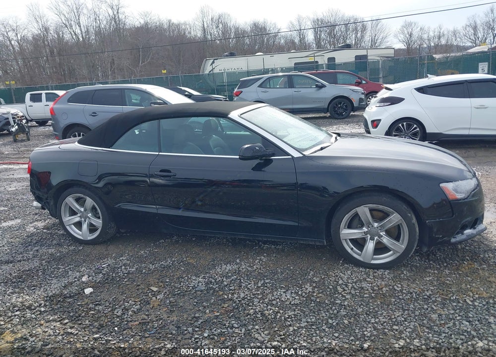 2013 AUDI A5 2.0T PREMIUM VIN: WAUVFAFH6DN002171