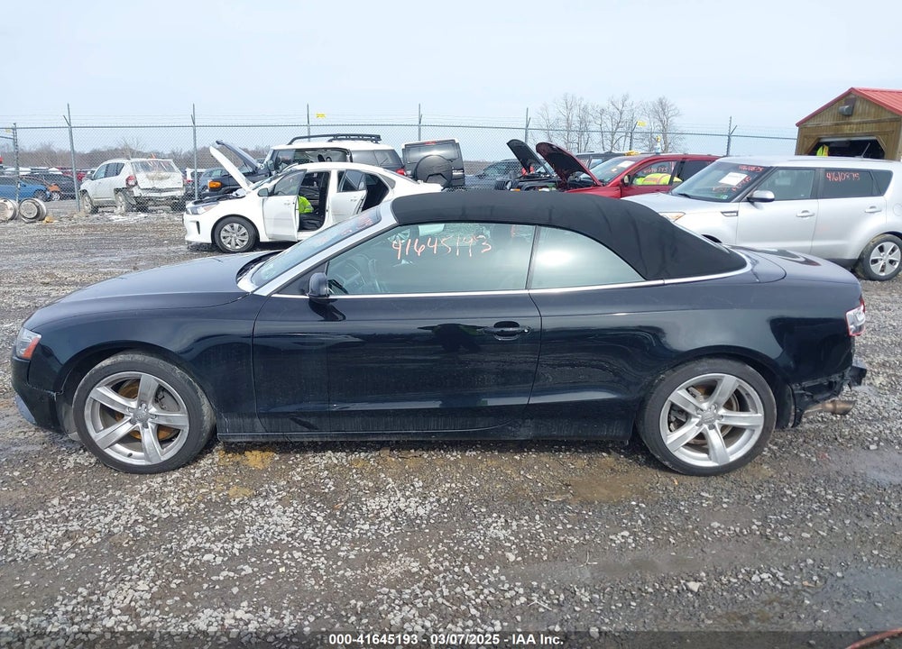 2013 AUDI A5 2.0T PREMIUM VIN: WAUVFAFH6DN002171