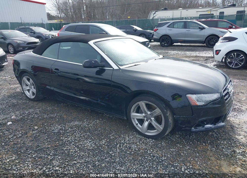 2013 AUDI A5 2.0T PREMIUM VIN: WAUVFAFH6DN002171