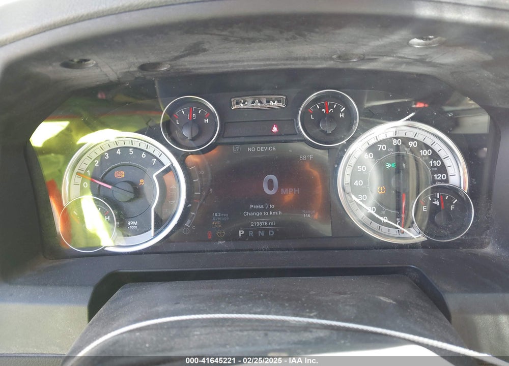 2013 RAM 1500 VIN: 1C6RR7LT8DS507757