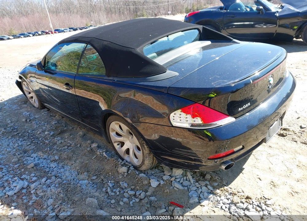 2006 BMW 650I VIN: WBAEK13496CN78445