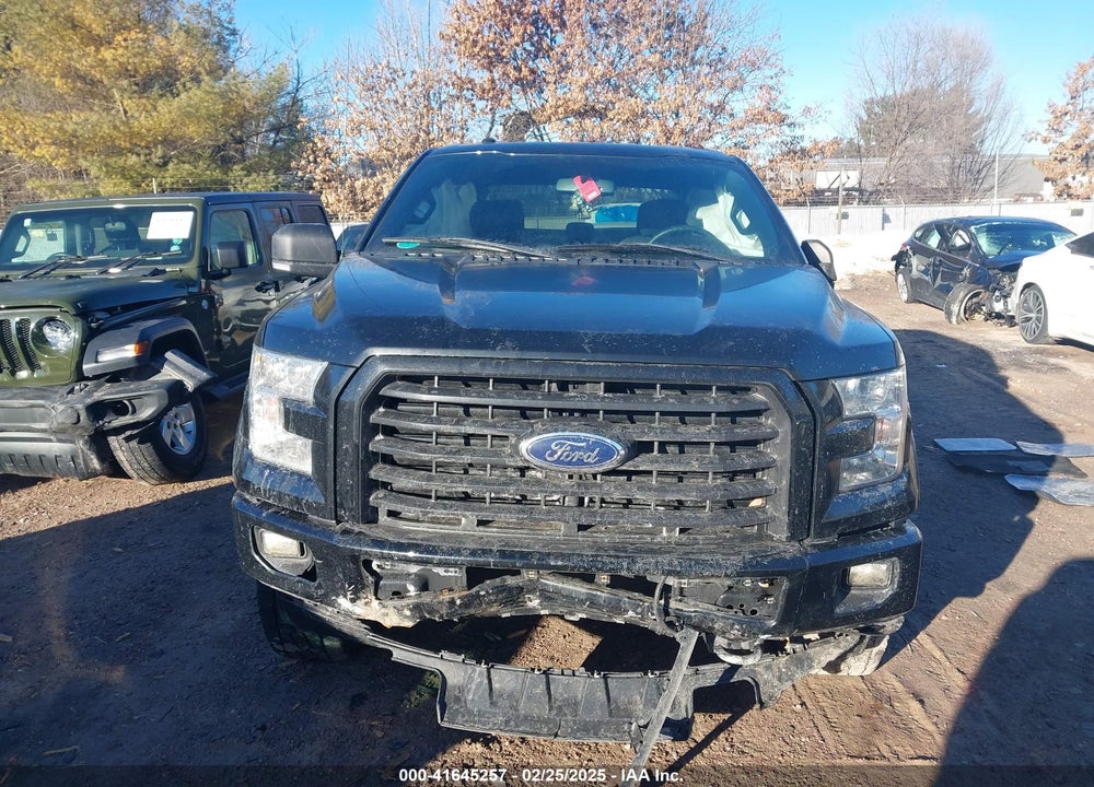 2017 FORD F-150 VIN: 1FTFW1EF9HFB56087
