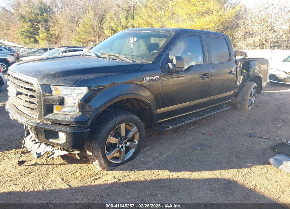 2017 FORD F-150 VIN: 1FTFW1EF9HFB56087