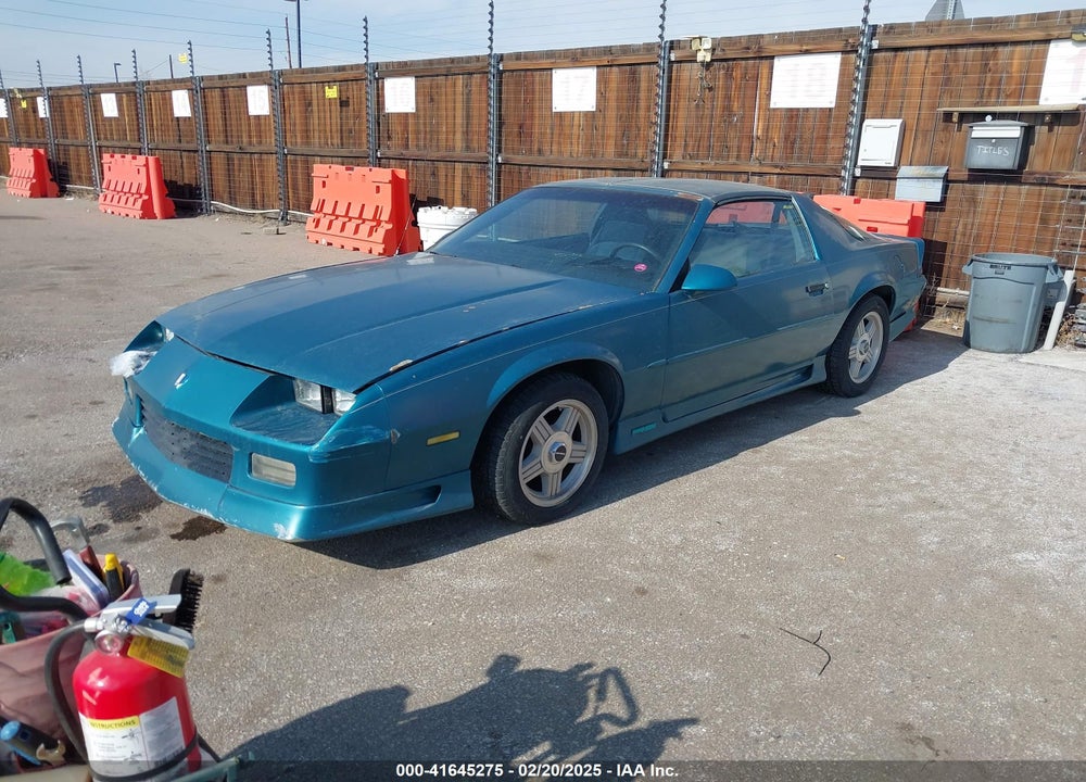 1992 CHEVROLET CAMARO RS VIN: 1G1FP23E6NL166028