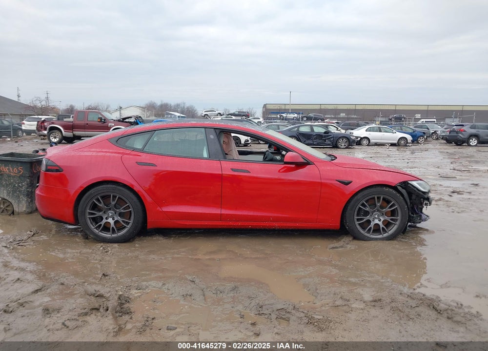 2022 TESLA MODEL S VIN: 5YJSA1E50NF480453