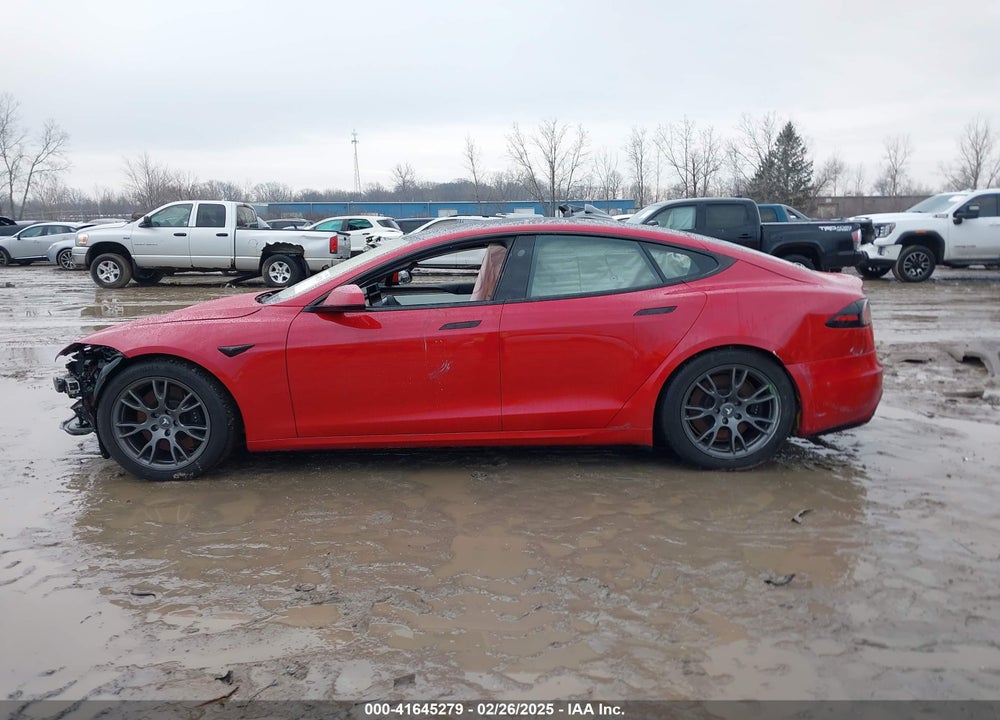 2022 TESLA MODEL S VIN: 5YJSA1E50NF480453