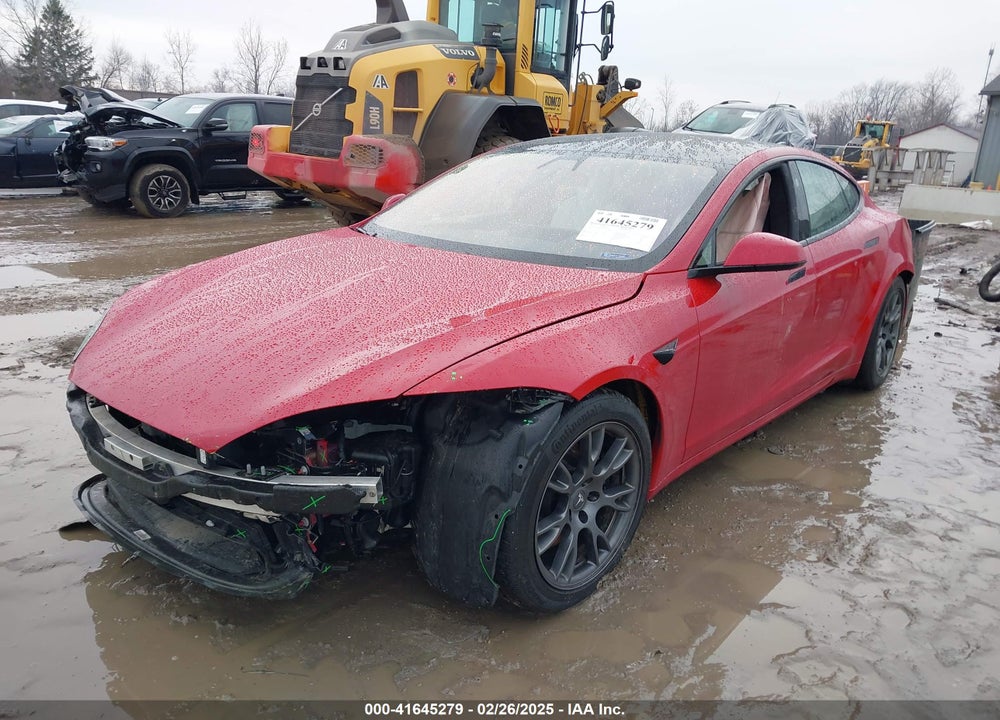 2022 TESLA MODEL S VIN: 5YJSA1E50NF480453