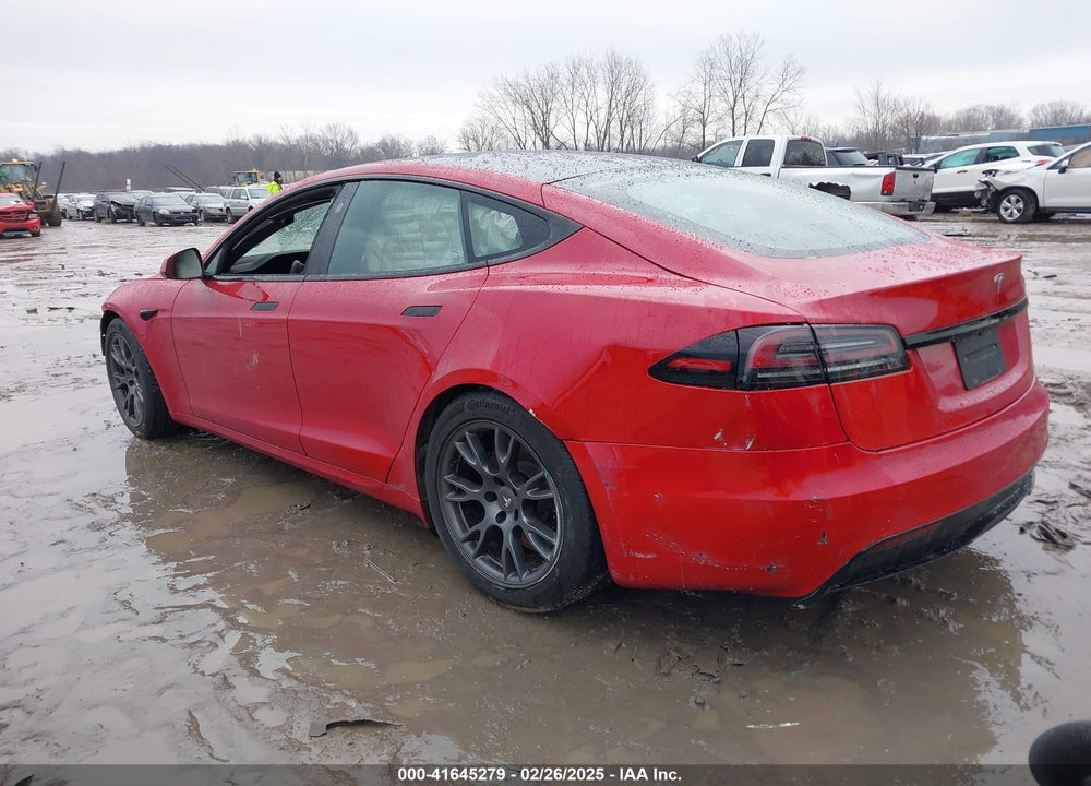 2022 TESLA MODEL S VIN: 5YJSA1E50NF480453