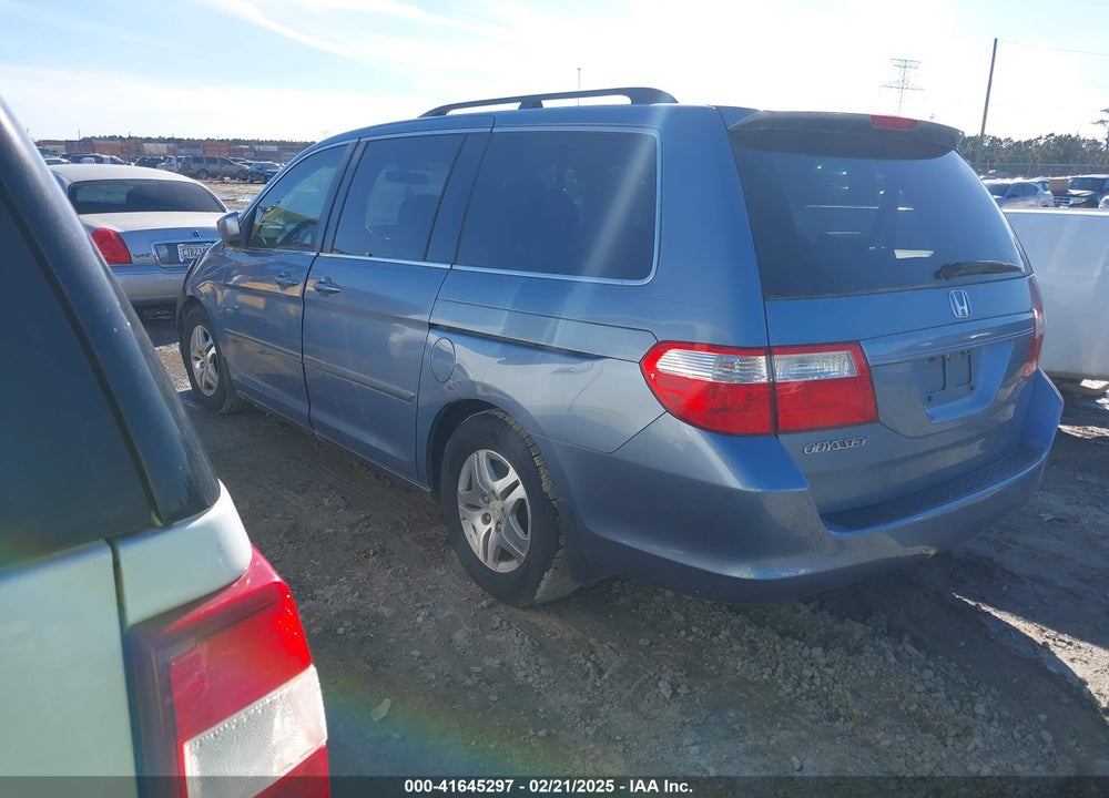 2007 HONDA ODYSSEY EX-L VIN: 5FNRL38797B049615