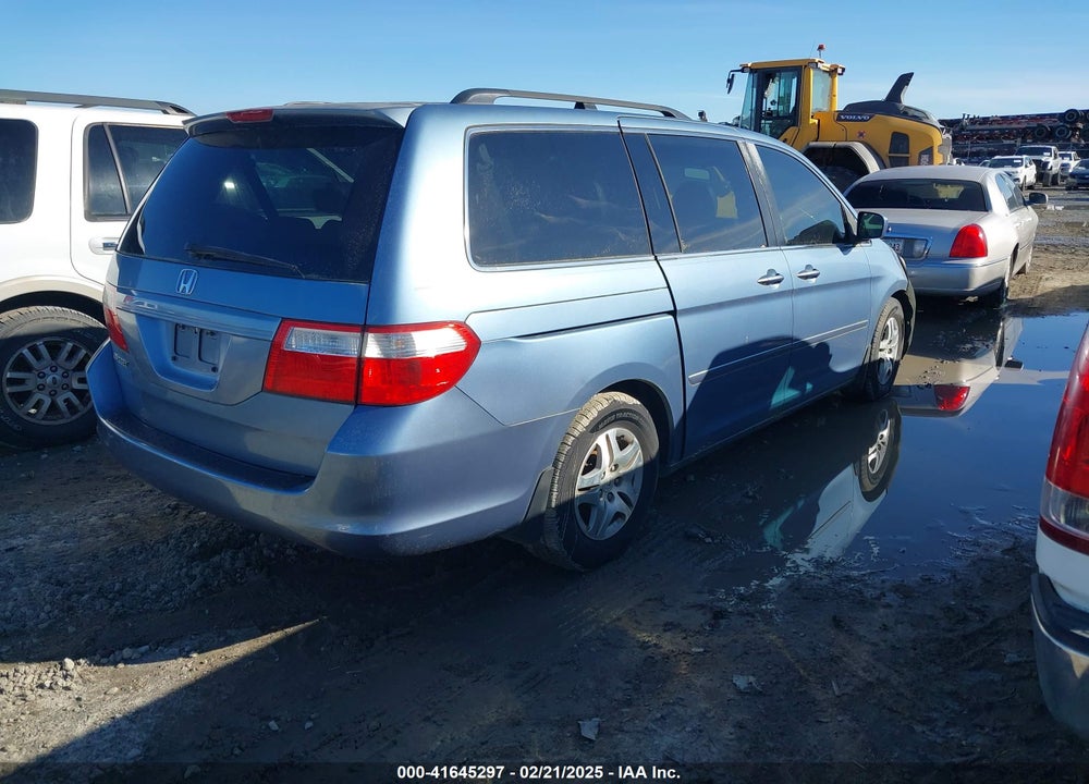 2007 HONDA ODYSSEY EX-L VIN: 5FNRL38797B049615