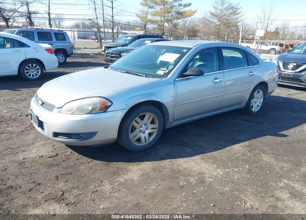 2007 CHEVROLET IMPALA LTZ VIN: 2G1WU58R079361655