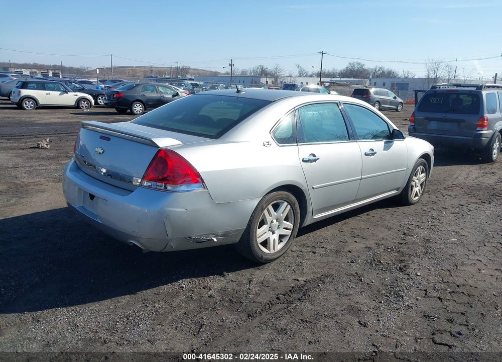 2007 CHEVROLET IMPALA LTZ VIN: 2G1WU58R079361655