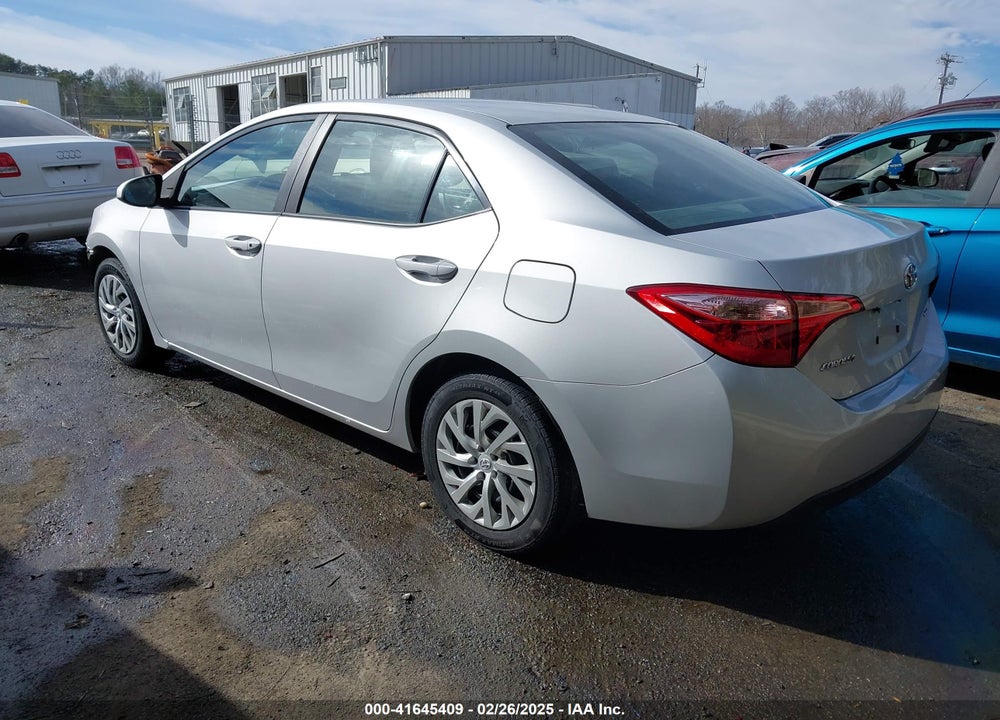 2019 TOYOTA COROLLA LE VIN: 2T1BURHE1KC156154