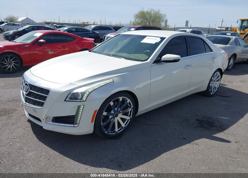 2014 CADILLAC CTS VIN: 1G6AR5S33E0153688