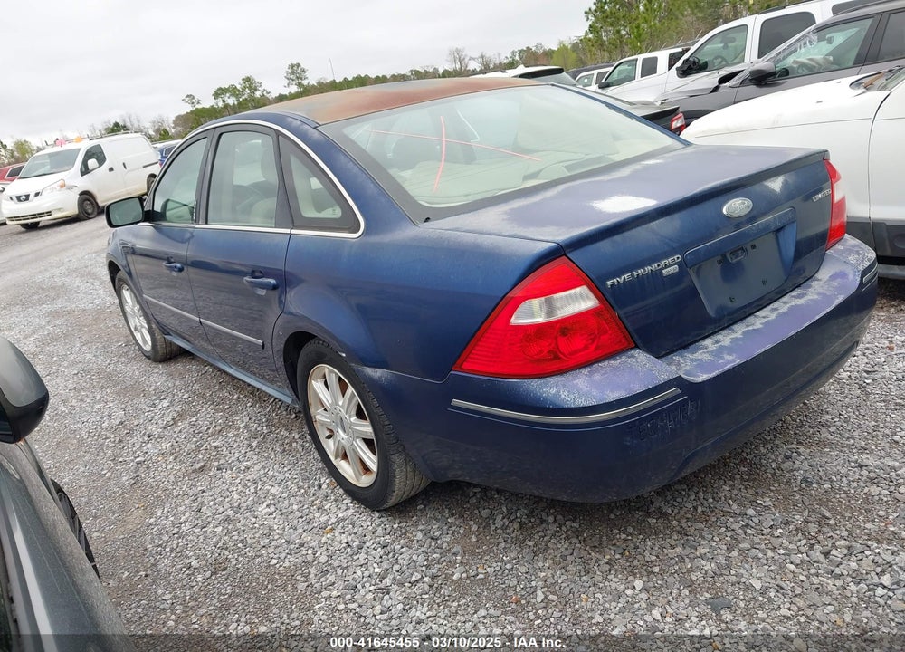 2005 FORD FIVE HUNDRED LIMITED VIN: 1FAHP28165G152683