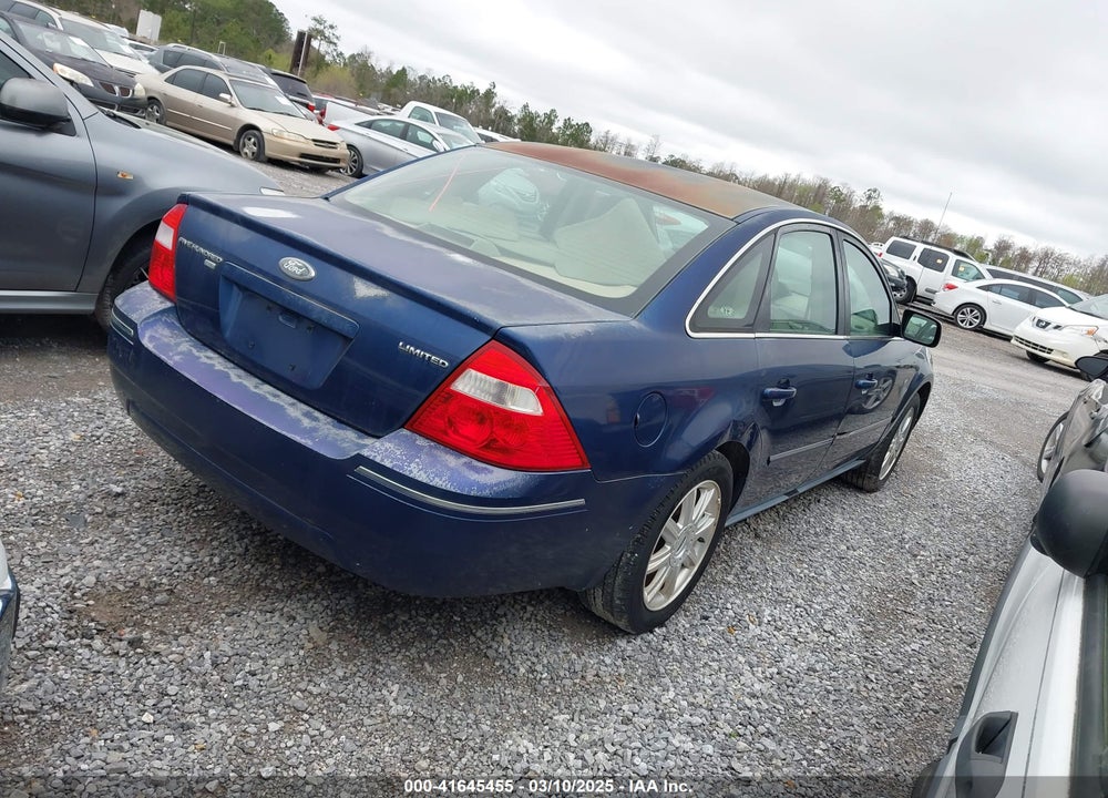2005 FORD FIVE HUNDRED LIMITED VIN: 1FAHP28165G152683